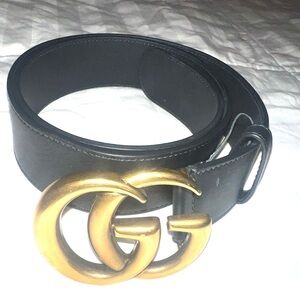 Authentic Gucci Marmont Leather Belt